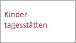 Schaltfläche mit Link zu den Ansprechparner/innen für die Kindertagesstätten
