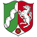 Wappen des Bundeslandes Nordrhein-Westfalen
