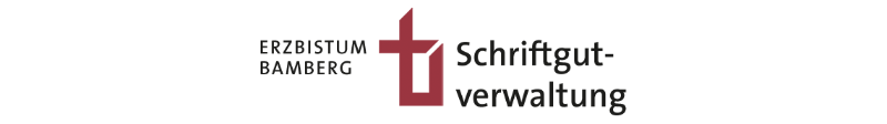 Schriftzug im Kopf der homepage der Schriftgutverwaltung des Erzbistums Bamberg